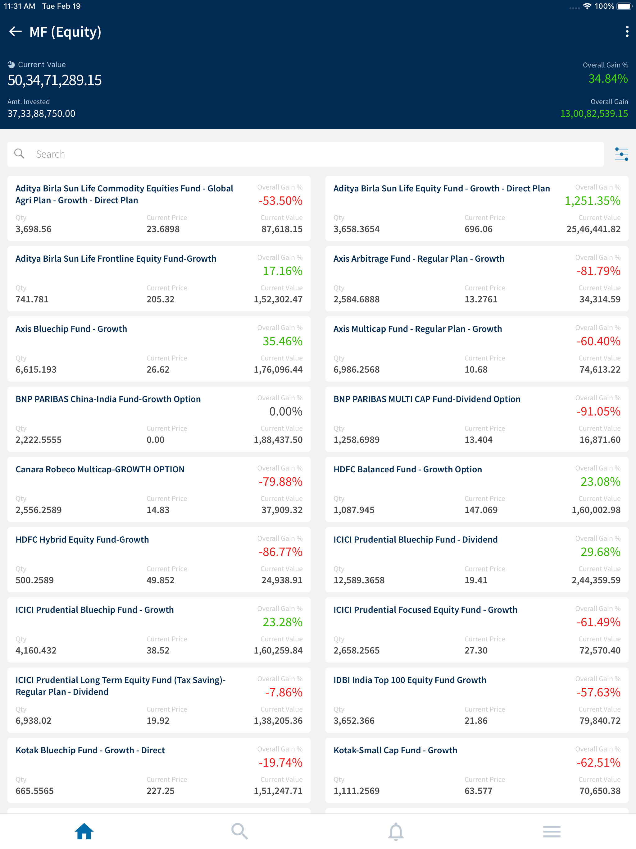 MProfit screenshot 12