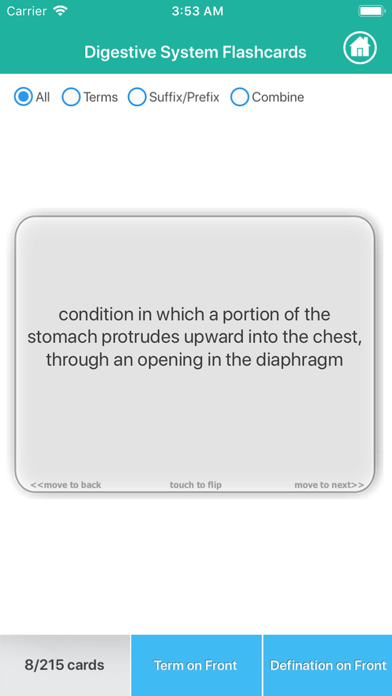 Digestive System Medical Terms screenshot