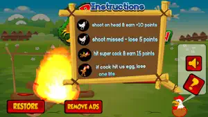 Run Chicken Run: Shooting Game screenshot 4