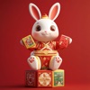Blocks Puzzle Bunny:MATH9 icon