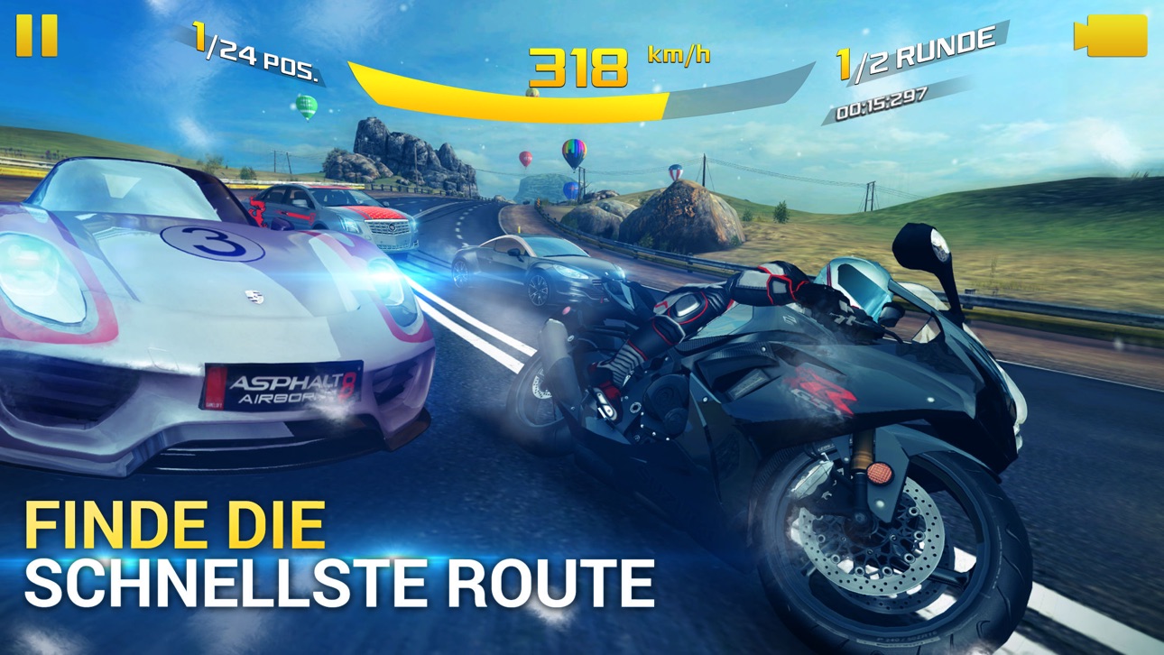 Asphalt 8: Airborne Hack screenshot 6 - iOS game interface