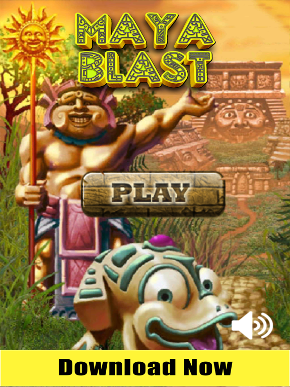 Maya Blast iPad screenshot