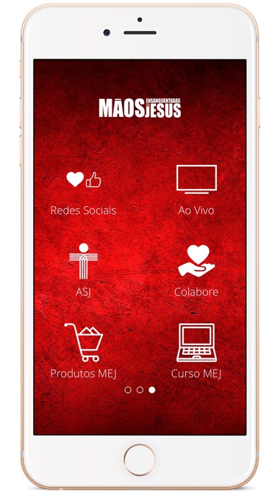 Mãos Ensanguentadas de Jesus Screenshot