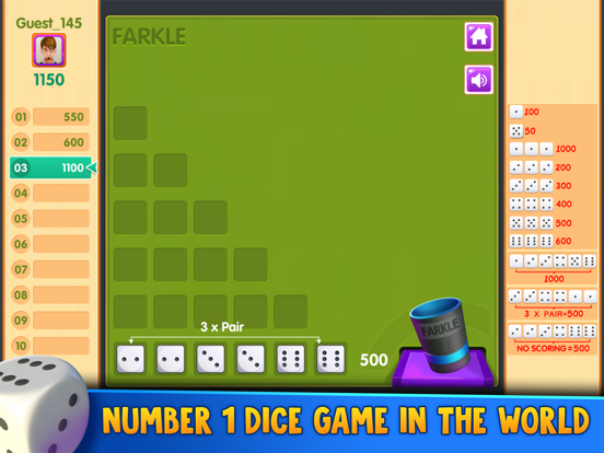 Screenshot #4 pour Farkle++