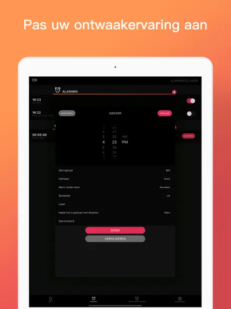 Wekker Radio, Musiek & Timer