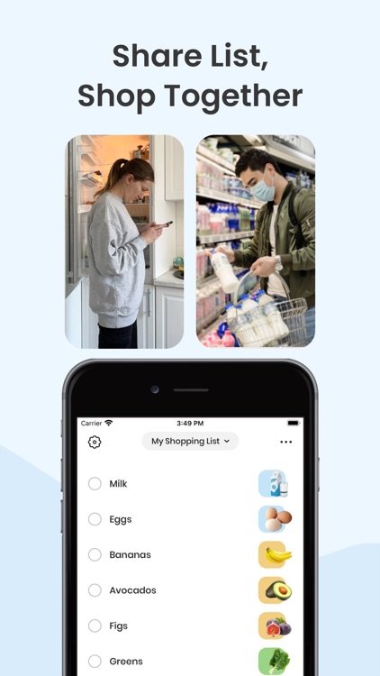 ToBuy: Grocery List & Recipes