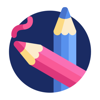 Drawing Desk - Draw on Paper - 惠满 贺