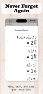 Maker Calc Fraction Calculator screenshot #8 for iPhone