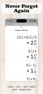 Maker Calc Fraction Calculator screenshot #8 for iPhone