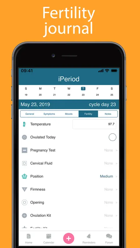iPeriod Period Tracker + screenshot 7 of 10