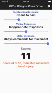 gcs glasgow coma score айфон картинки 2