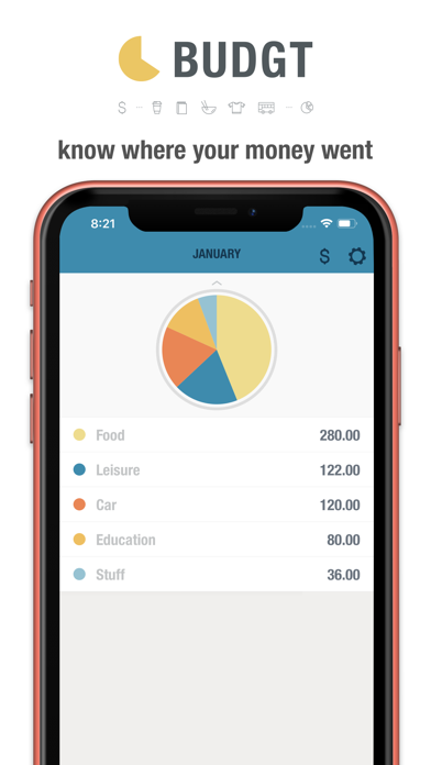 BUDGT - Daily Finance Screenshot