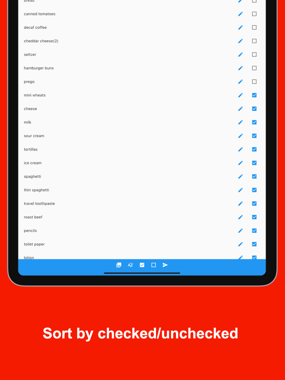 Screenshot #6 pour SwiftLists: Easy Grocery Lists