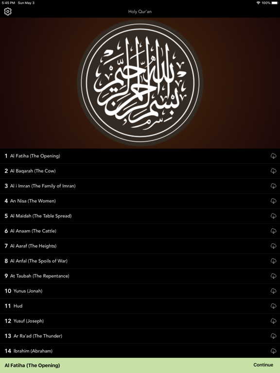 Screenshot #5 pour Listen Holy Quran