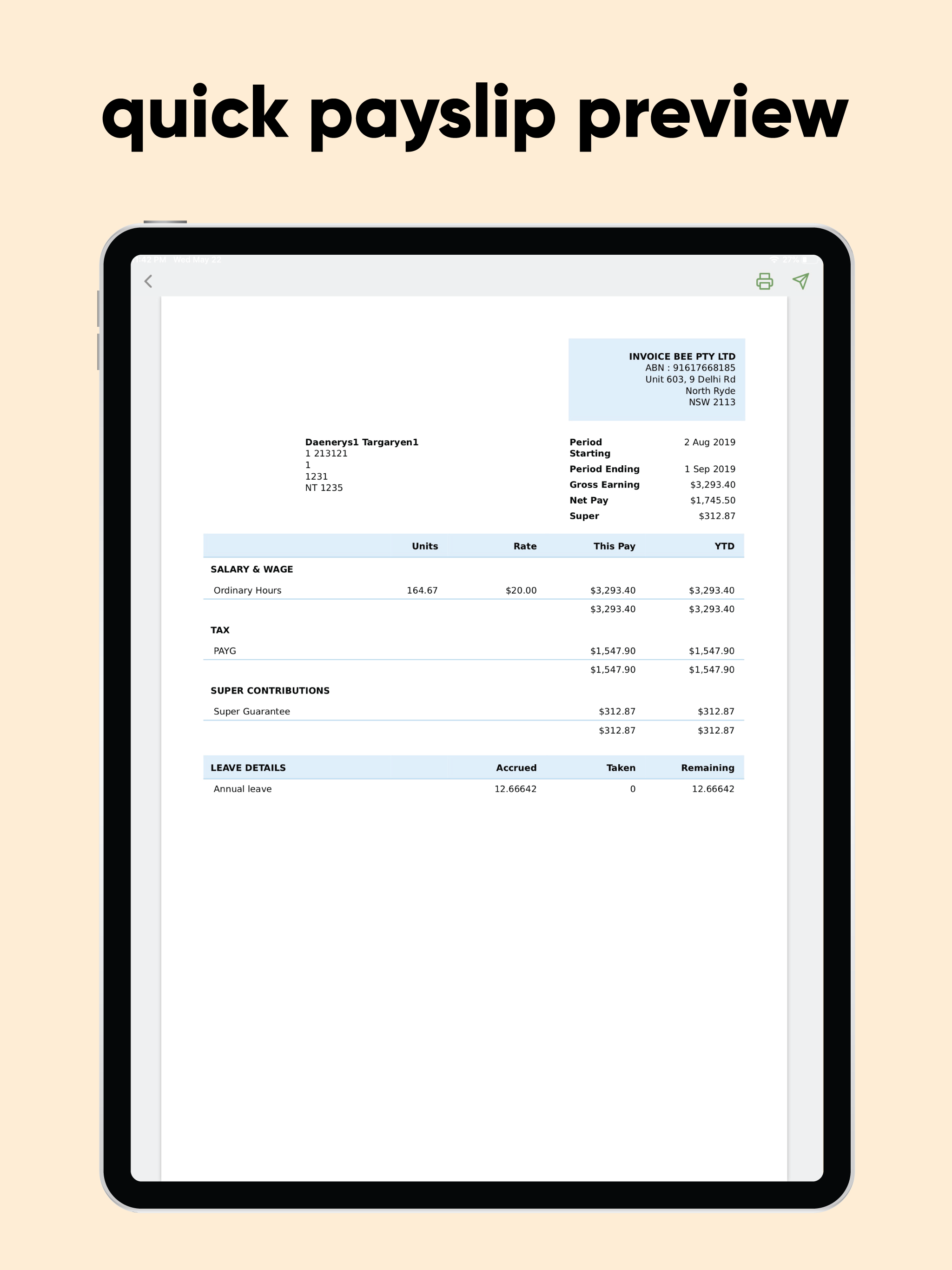 Single Touch Payroll - STP