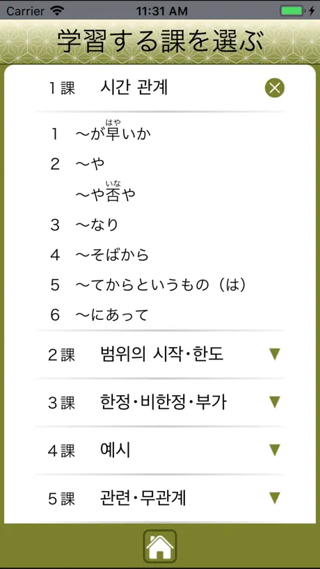 JLPT N1 문법