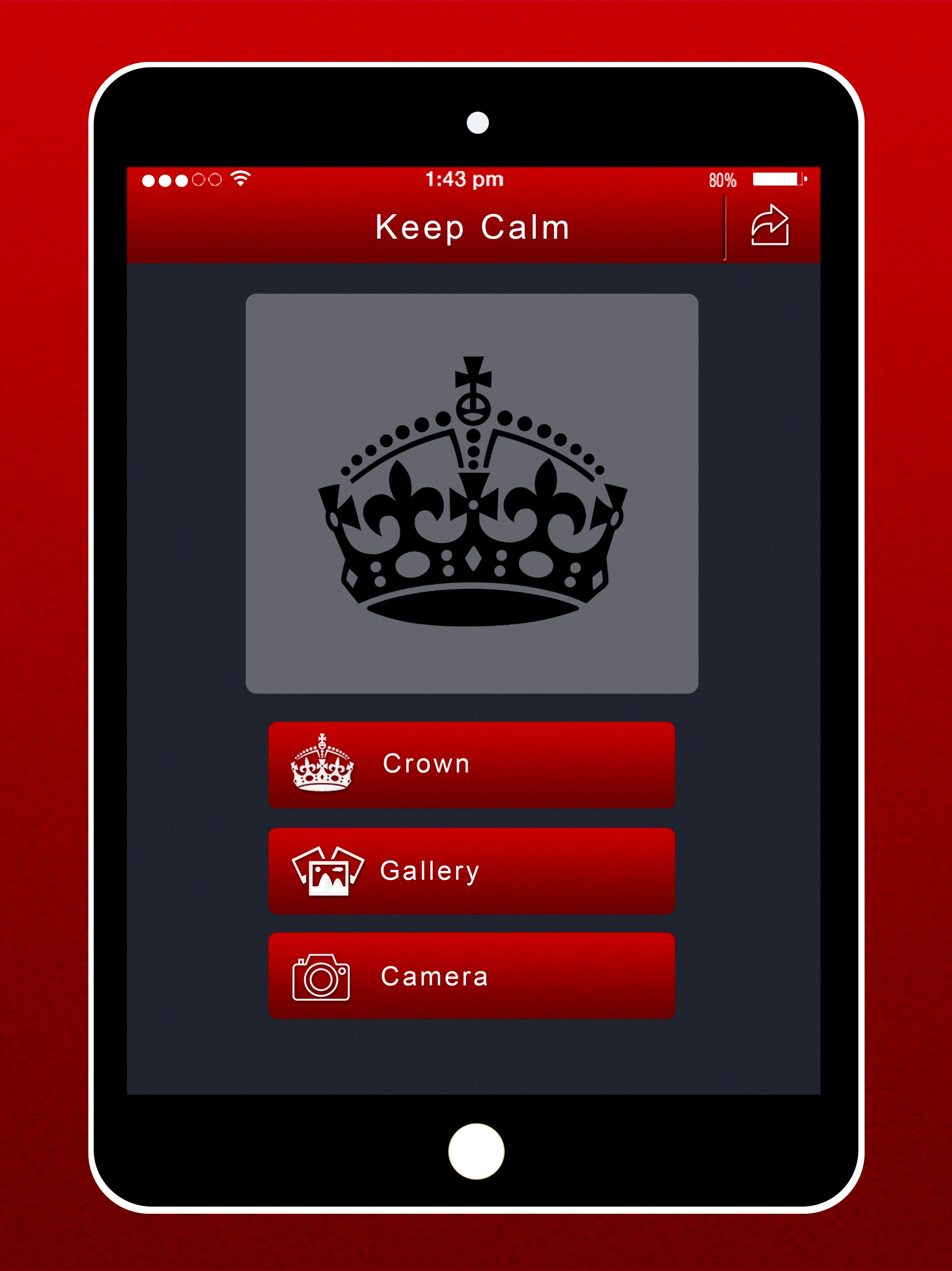 Keep Calm- keep clam creator