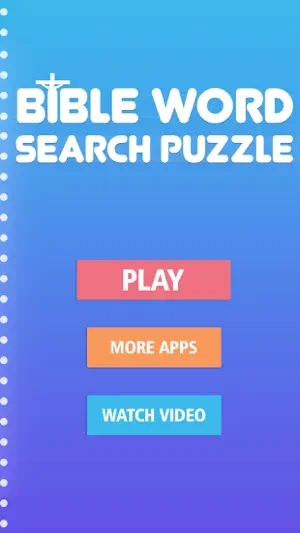 Bible Word Search Puzzle Games screenshot 1
