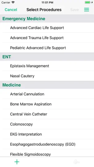 Procedure Log iPhone Screenshot 6