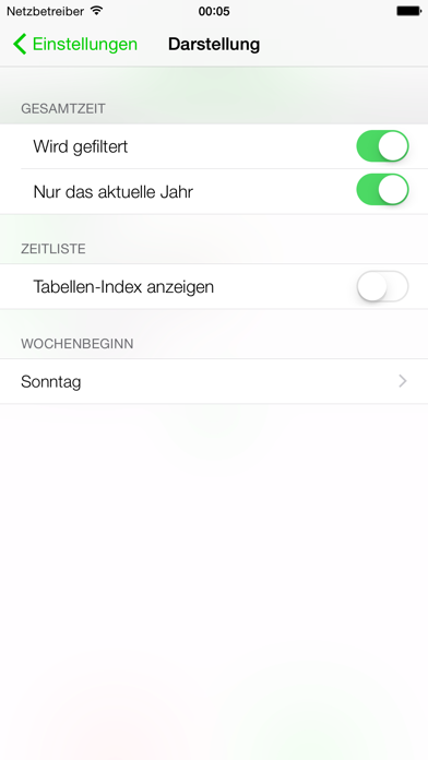 Screenshot #3 pour WorkBee Überstundenzähler
