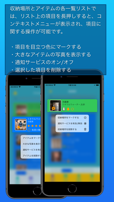 収納品リスト screenshot1