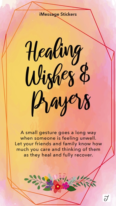 Screenshot #1 pour Healing Wishes and Prayers