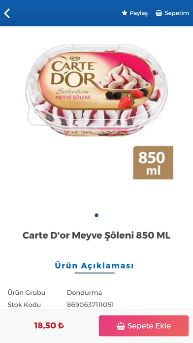 Sarper Market Screenshot