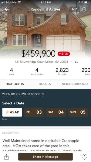 Harry Norman Home Search screenshot 3
