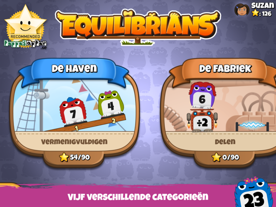 Equilibrians: Schooleditie iPad app afbeelding 1