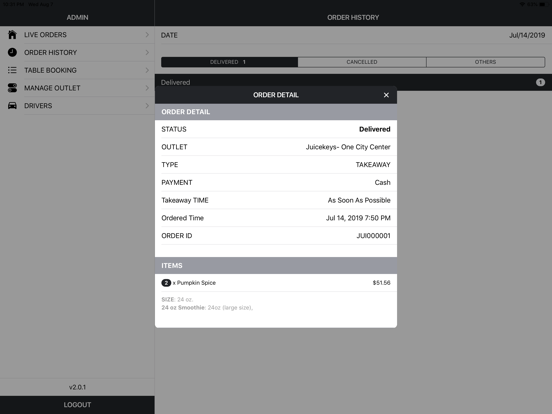 Screenshot #6 pour Juicekeys Admin