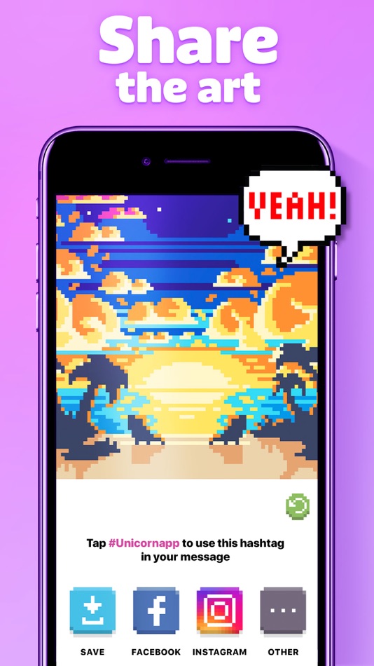 #7. UNICORN: Color by Number Games (iOS) 由: APPSYOULOVE LTD