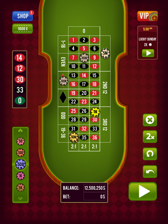 Roulette Casino - Wheel Spin iPad screenshot