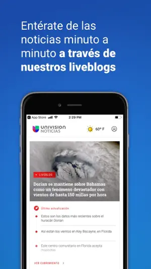 Univision Noticias screenshot 4