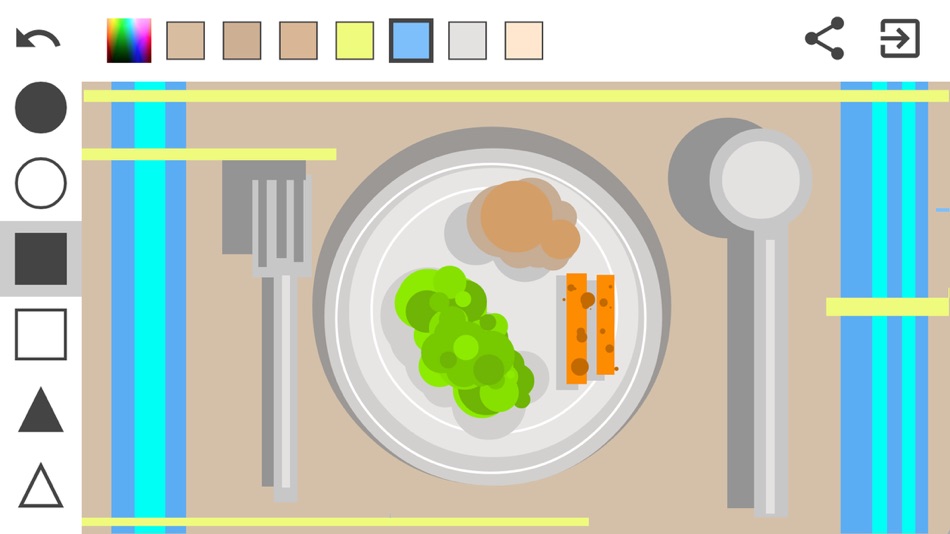 #5. Paint Shapes (iOS) 由: Benny Jon