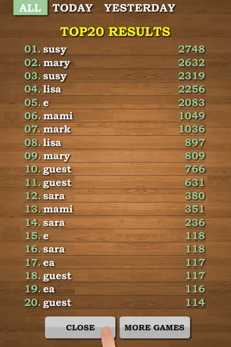 Anagrams Guessing Game
