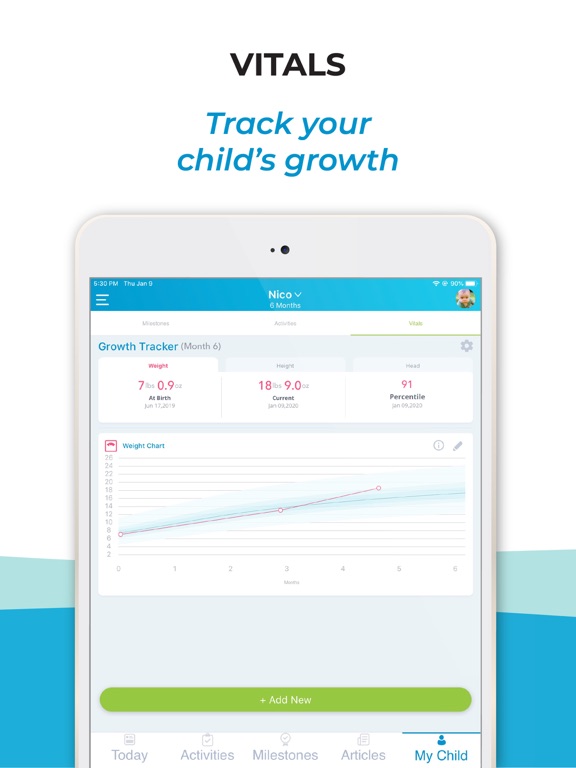 BabySparks - Development App iPad screenshot 7 - Education app
