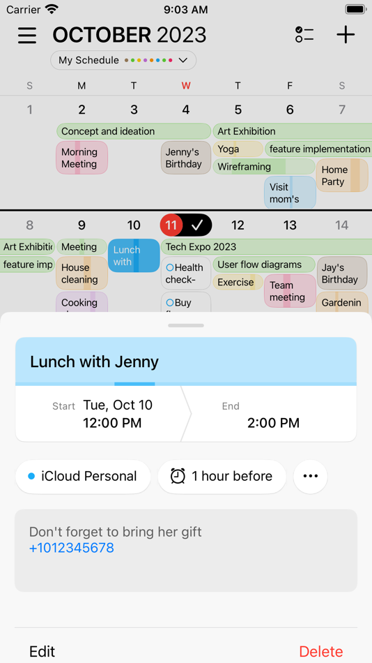 #10. HyFlow: Calendar, Todo & Notes (iOS) 由: BRID