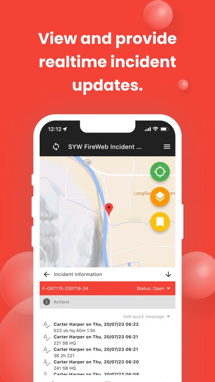 Fireweb Reporter App