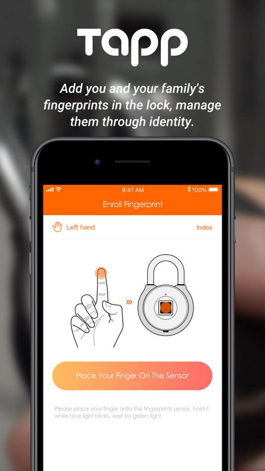 #2. Tapplock (iOS) بواسطة: Tapplock Corp.