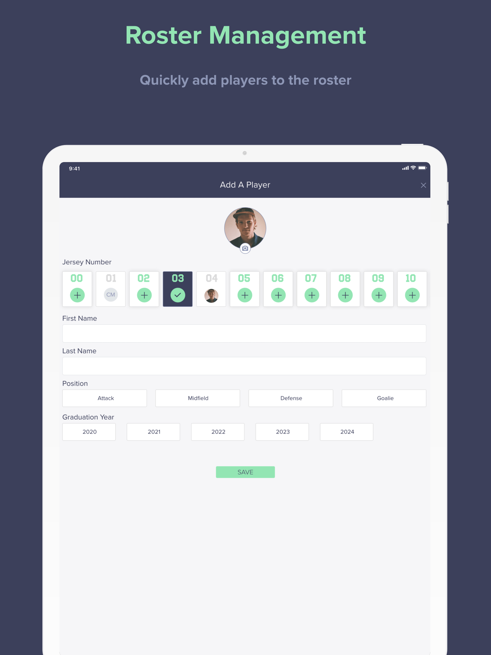 SquadProfile - Lacrosse Stats screenshot 12