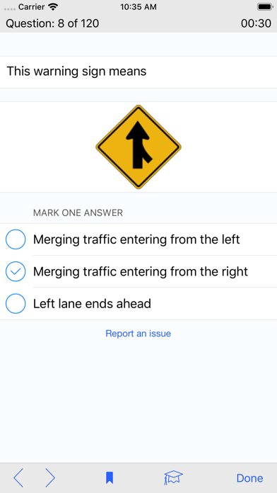 Colorado DMV Test Prep iPhone screenshot 4 - Education app