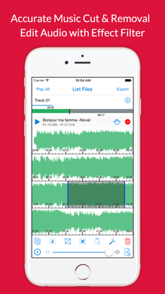 Audio Editor - Mp3 Converter! screenshot 1