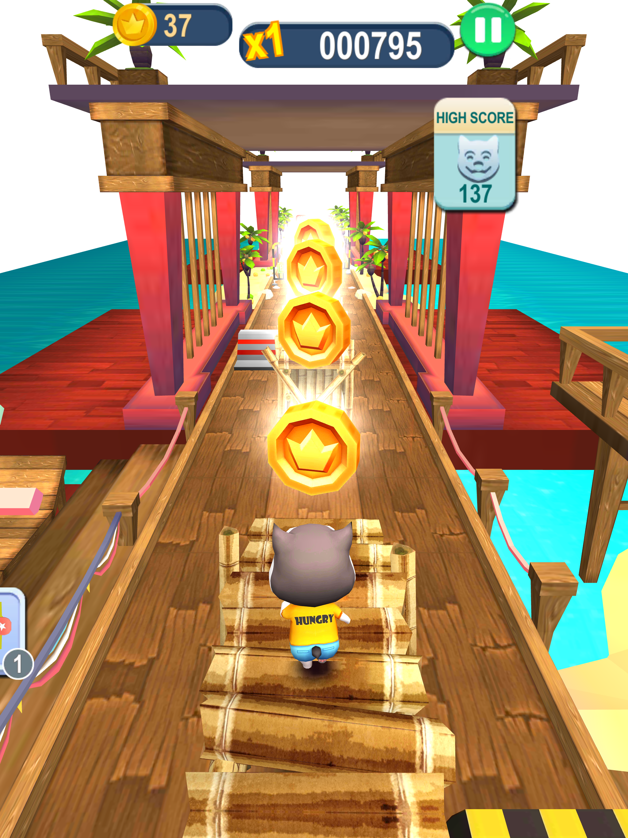Cat Surfers: Kitty Gold Run screenshot 20