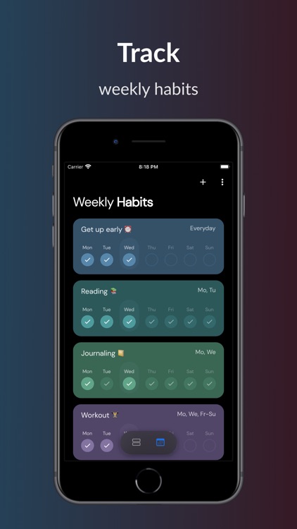 Habit Tracker: TheFor screenshot-4