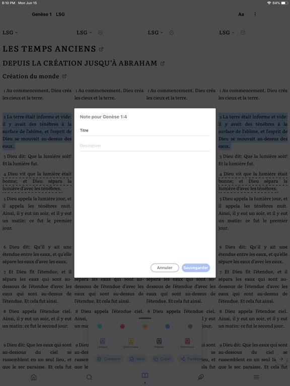 Bible Strong: Learn and Study iPad screenshot 10 - Reference app