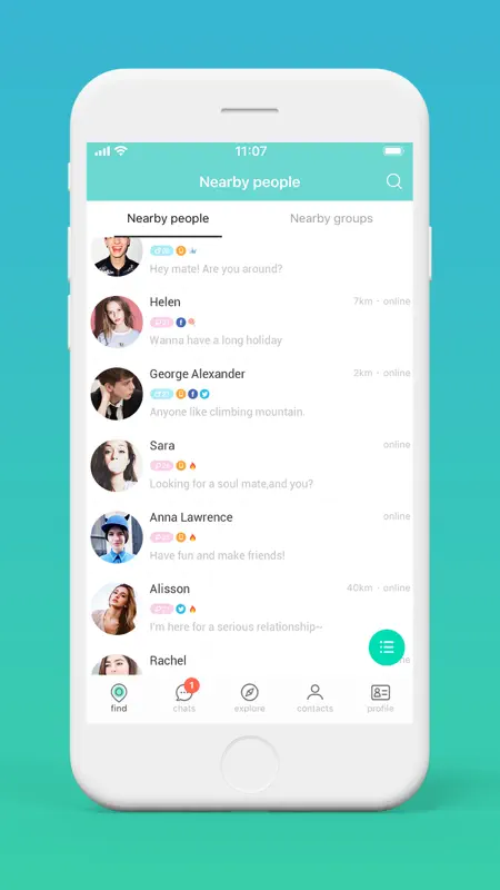 SayHi Chat - Meet New People screenshot 1 of 4