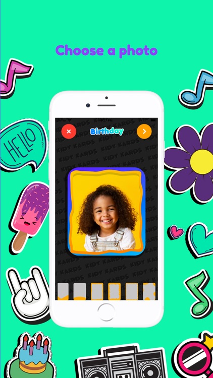 Kids birthday frames Kidy Kard screenshot-4