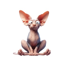 Screenshots (6) Goofy Sphinx Cat Stickers