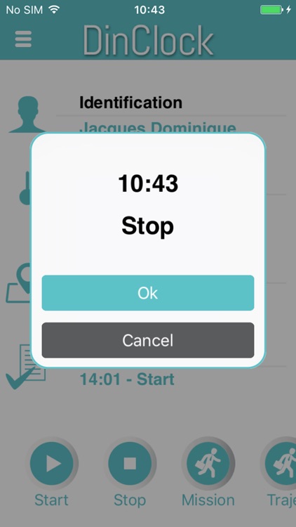 DinClock mobile screenshot-3