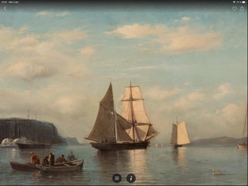SC Hudson River Museum iPad screenshot